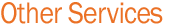 Other Services